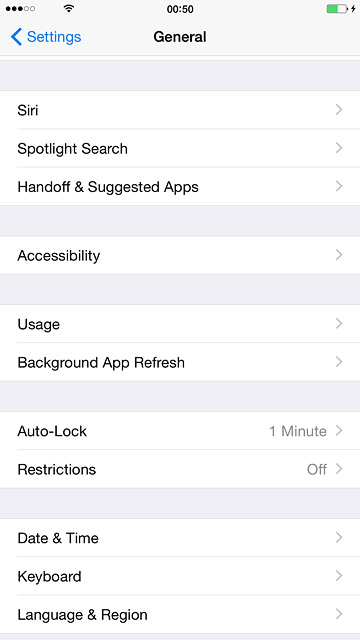 Press Language & Region.