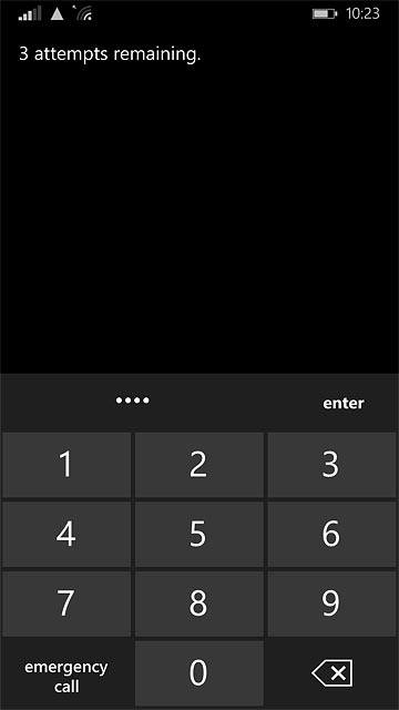 Key in your PIN and press enter.