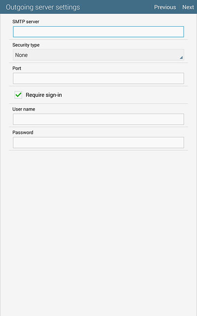 Press the drop down list below 