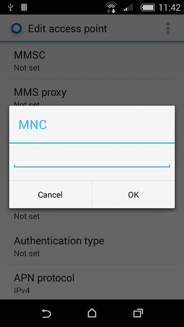Key in 03 and press OK.