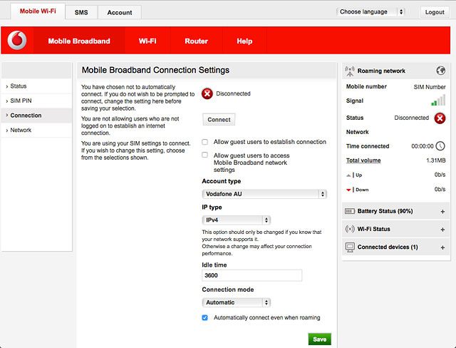 Click the box next to 