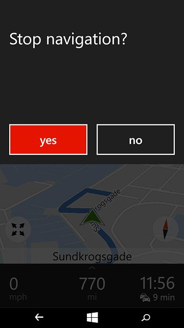 Press yes.