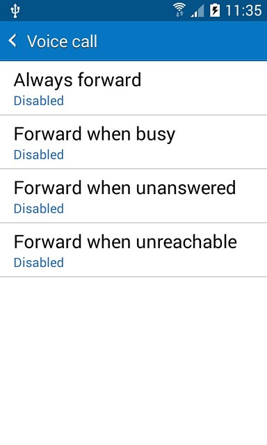 Forward when unanswered