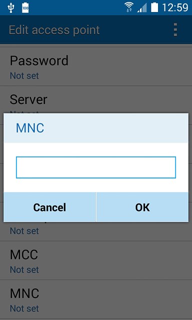 Key in 03 and press OK.