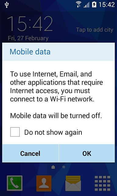 If you turn off the function:Press OK.