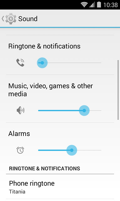 Press Phone ringtone.