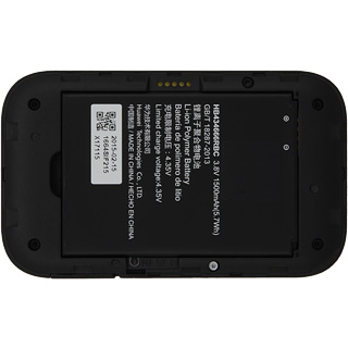 Place the battery in your router (right side first), matching the battery contacts with the router contacts and press the battery into place.