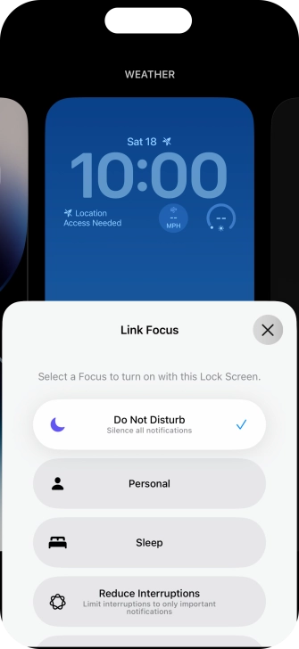 Press the close icon.