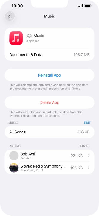 Slide your finger upwards starting from the bottom of the screen to return to the home screen.