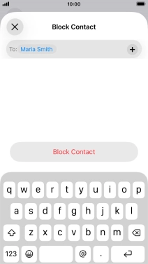 Press To: and key in the number you want to block.