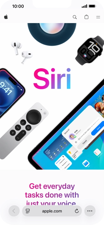 Slide your finger upwards starting from the bottom of the screen to return to the home screen.