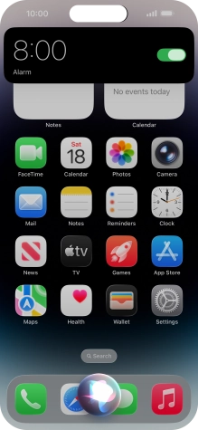 Say, in your own words, what you would like your phone to do, e.g.: OPEN CAMERA or SET AN ALARM.