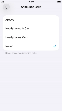 Press Always to turn on the function when silent mode is turned off.