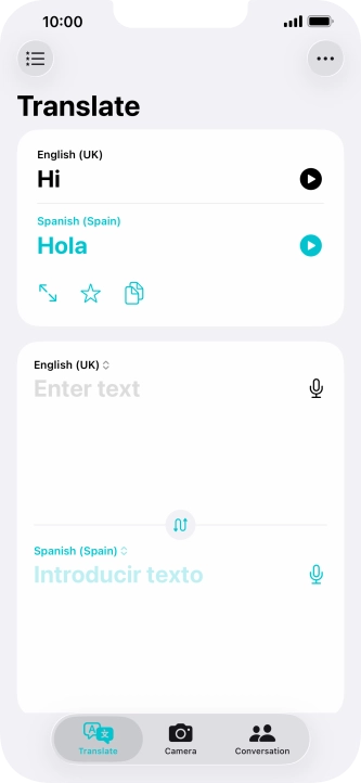 Press the full screen icon.