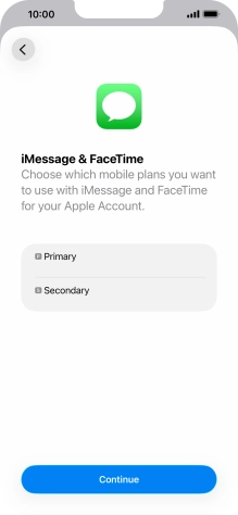 Press the required price plan.