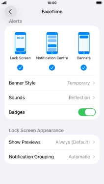 Press Notification Grouping.