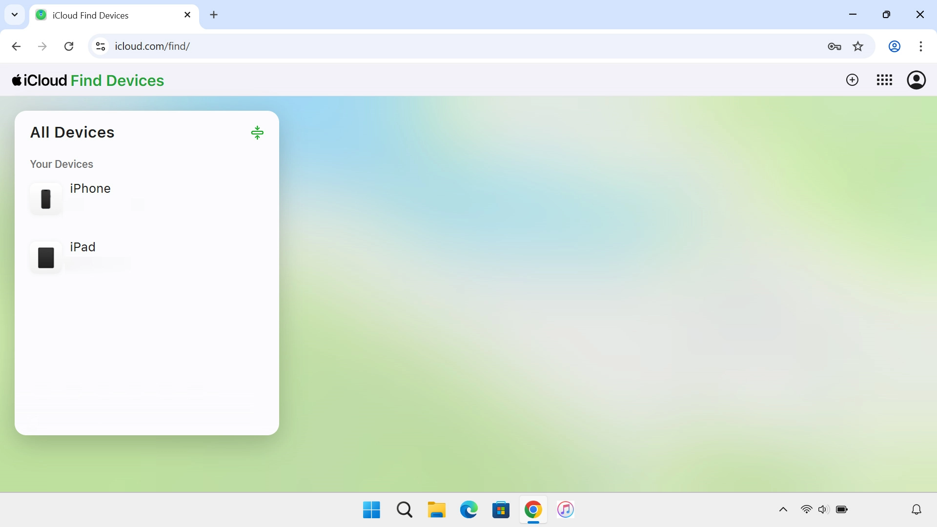 Click the name of your tablet.