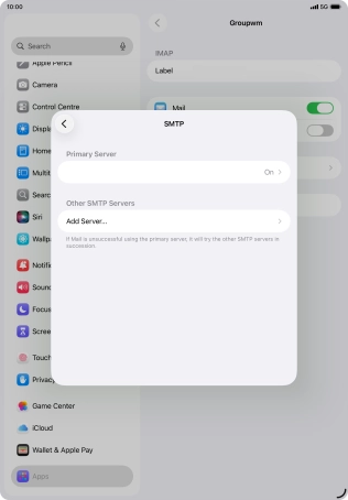 Press the field below 
