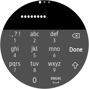connecting galaxy watch to wifi