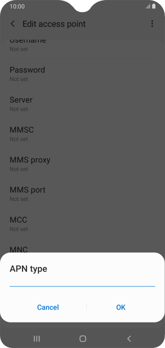 Samsung Galaxy A10 - Troubleshooting - I can't send and receive picture messages (Cause 3 of 5