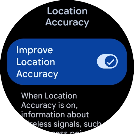If you press the indicator next to 