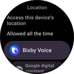 Press the required app.
