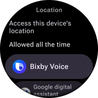 Press the required app.