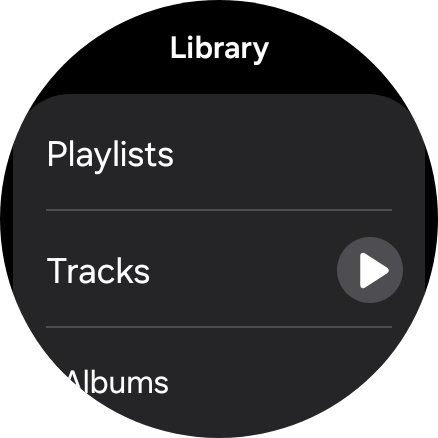 Press Tracks.