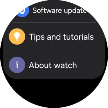Press About watch.