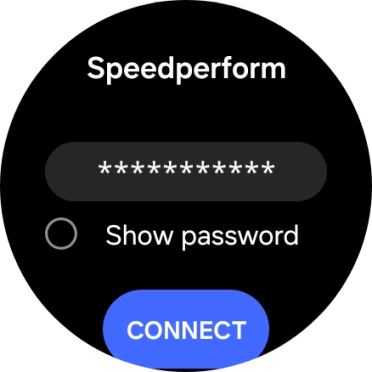 Press CONNECT.
