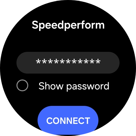 Press CONNECT.