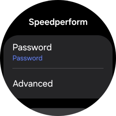 Press Password.
