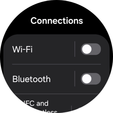 Press Bluetooth.