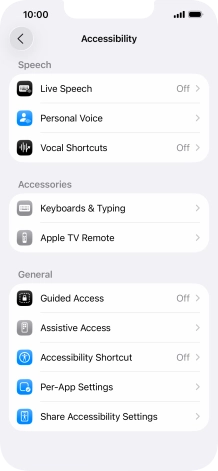Press the required category below 