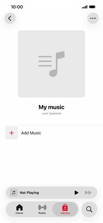 Press Add Music.