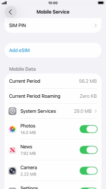 Press Add eSIM.