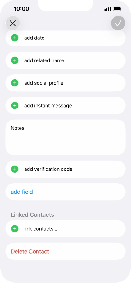 Press link contacts....