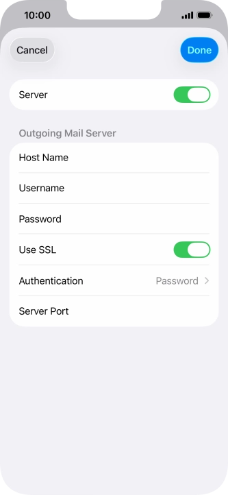 Press Authentication.