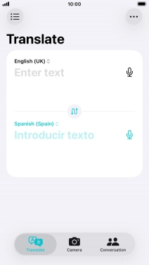 Press the first drop down list.