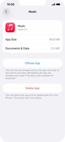 Press Offload App.