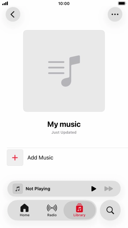 Press Add Music.
