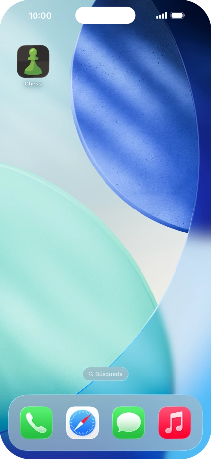 Pulsa la app deseada durante unos instantes.