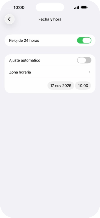 Pulsa el indicador junto a 