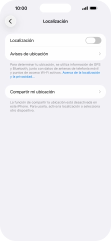 Pulsa el indicador junto a 