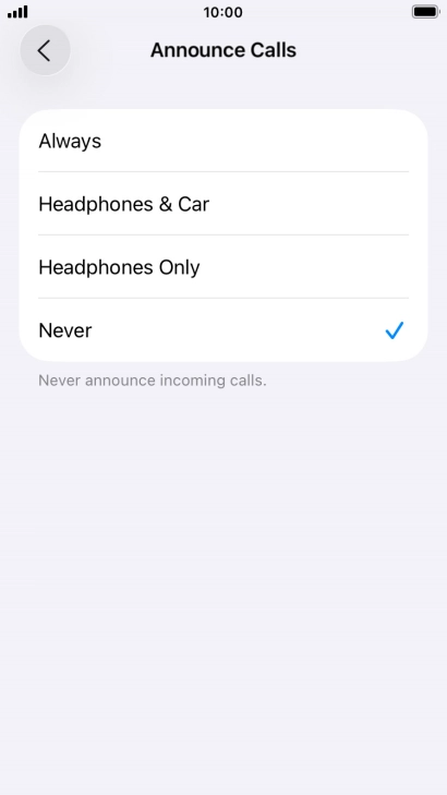 Press Always to turn on the function when silent mode is turned off.