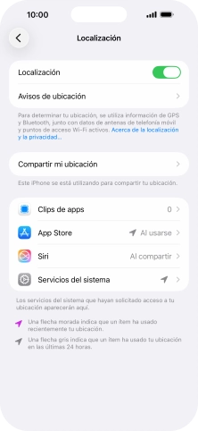 Pulsa la app deseada.