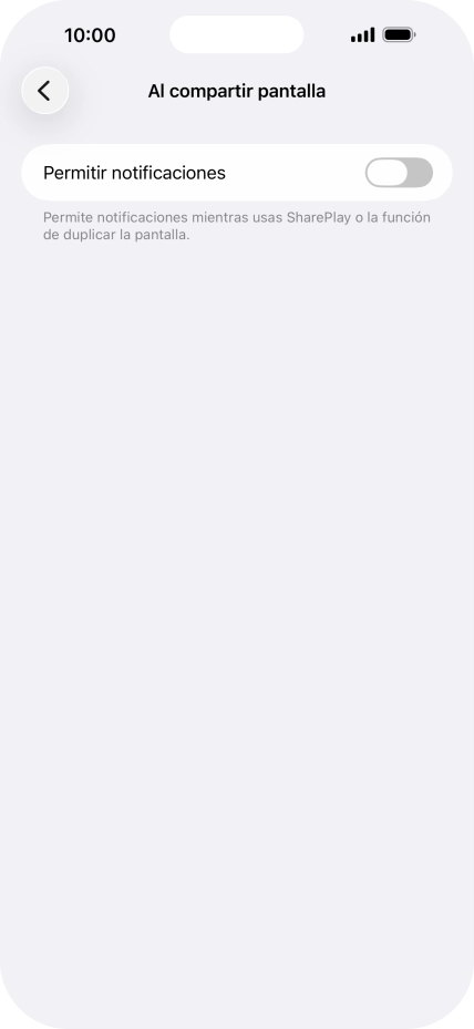 Pulsa el indicador junto a 