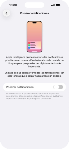 Pulsa el indicador junto a 