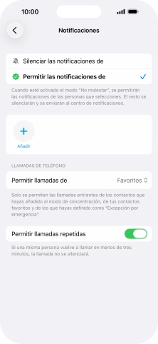Pulsa la flecha hacia la izquierda.