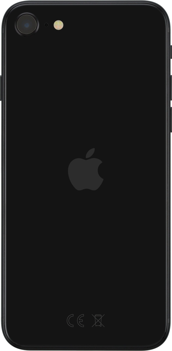 Point the camera lens at the back of your phone at the required object to take a picture or record a video.